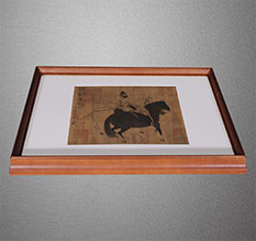 广河书画装裱配框服务案例