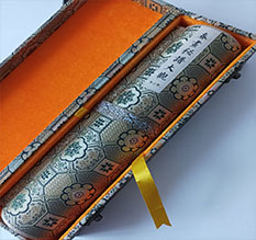 广河书画装裱案例